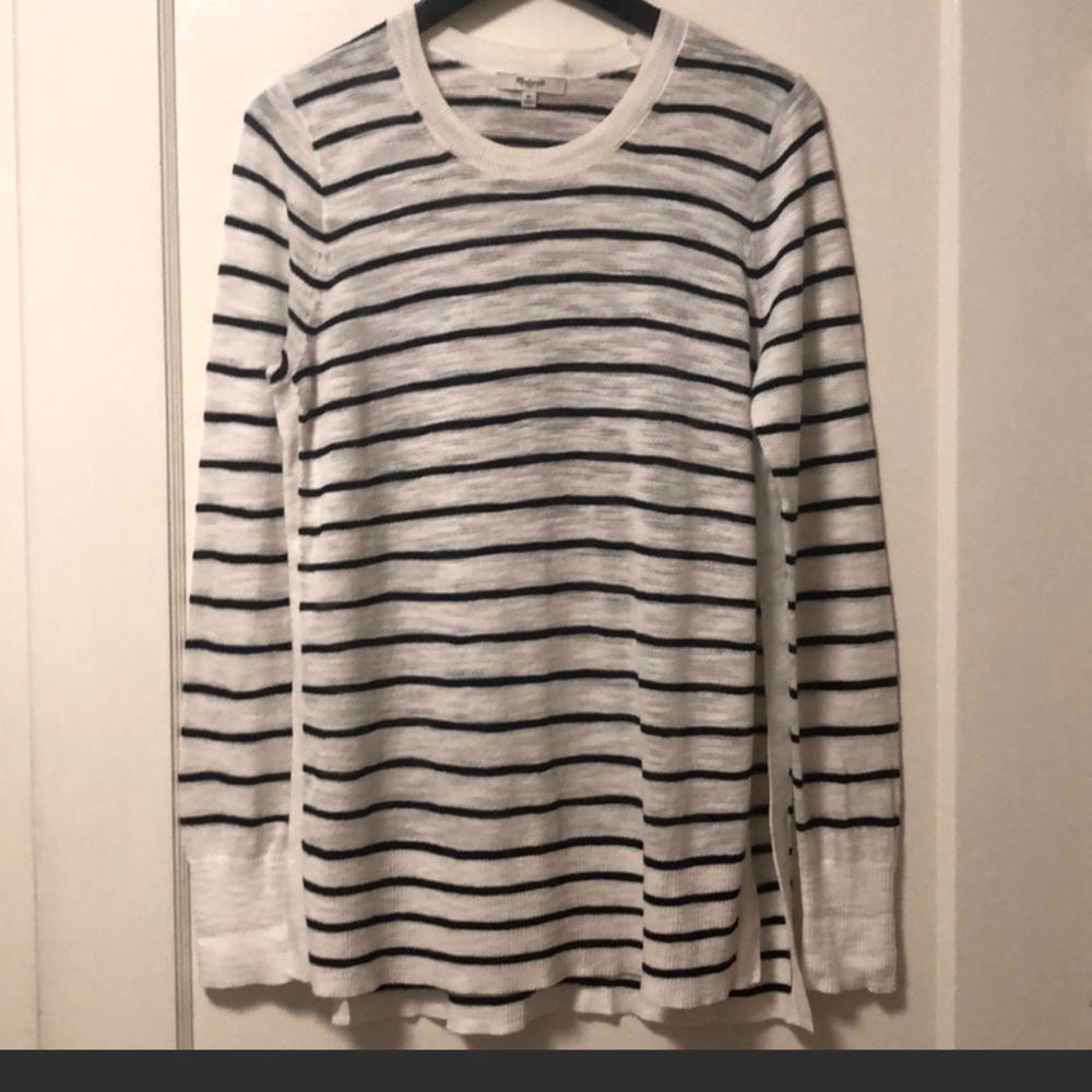 Madewell striped sweater